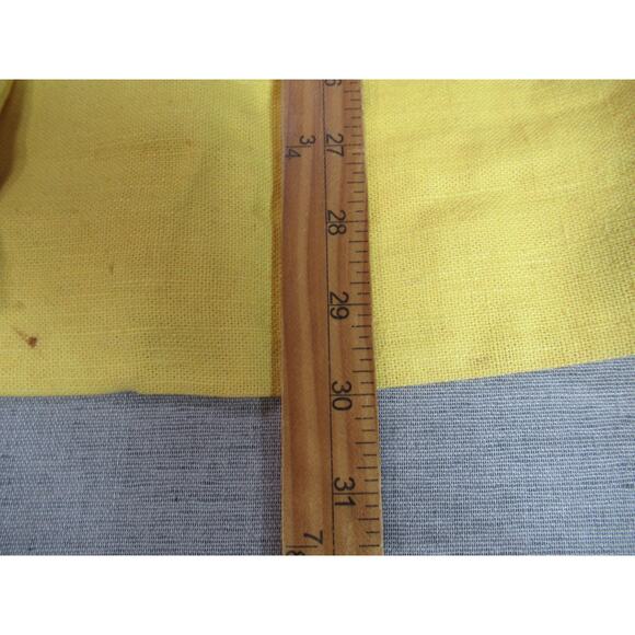 Adolfo Royalty Collection Blazer Womens S Butter Yellow Oversized Jacket 90s Y2K - Picture 8 of 10